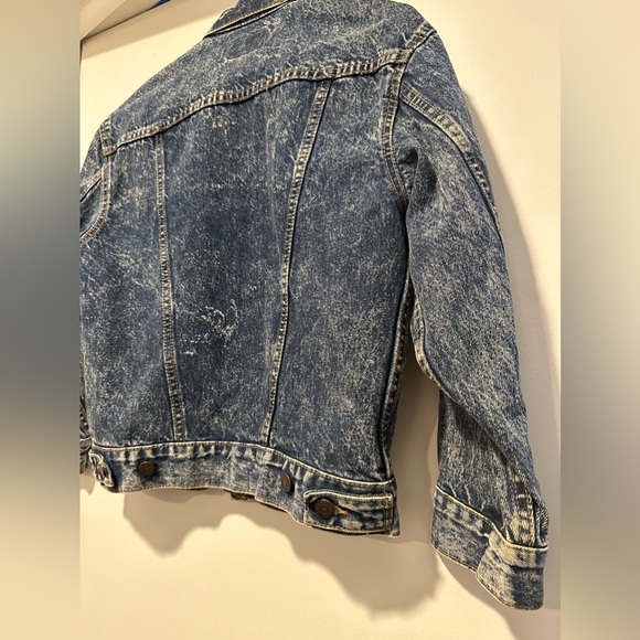 Vintage 80’s Levis Denim Trucker Jacket➿ Mens - Picture 4 of 8